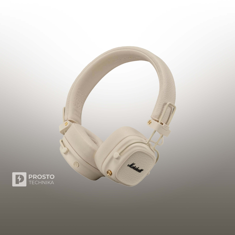 Беспроводные наушники Marshall Major V Cream
